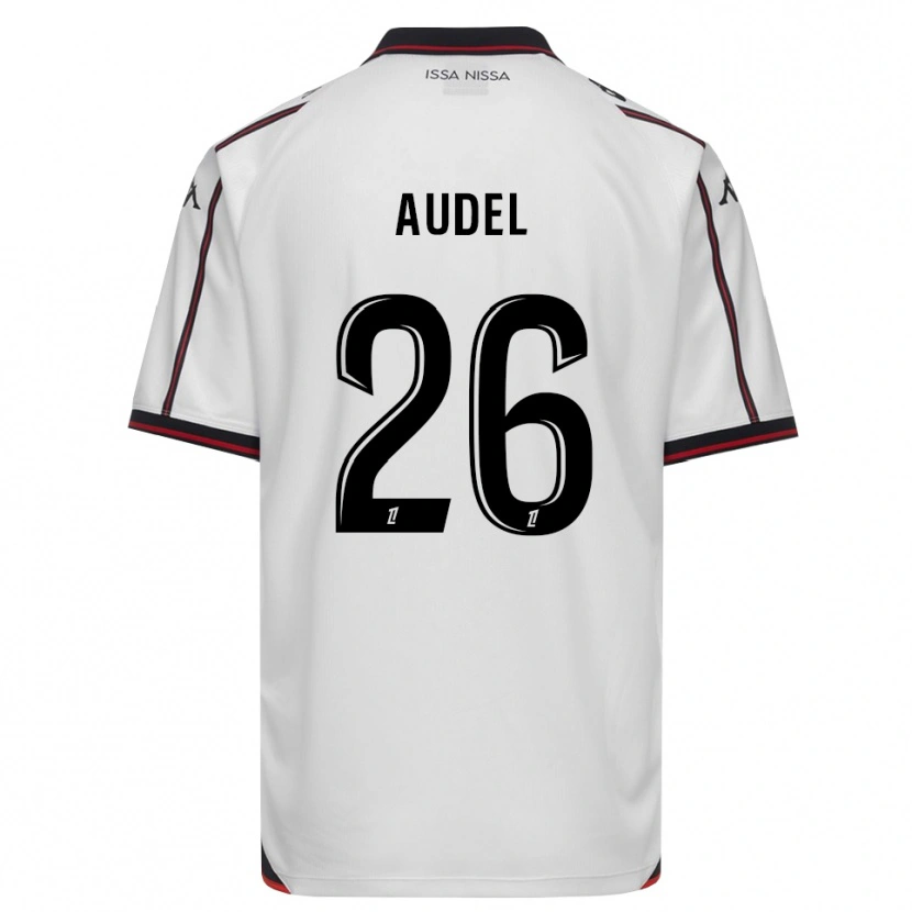 Danxen Herren Johan Audel #26 Schwarz Weiß Auswärtstrikot Trikot 2026/27 T-Shirt Schweiz