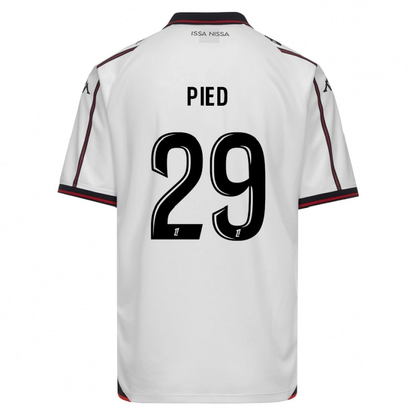 Danxen Herren Jeremy Pied #29 Schwarz Weiß Auswärtstrikot Trikot 2026/27 T-Shirt Schweiz