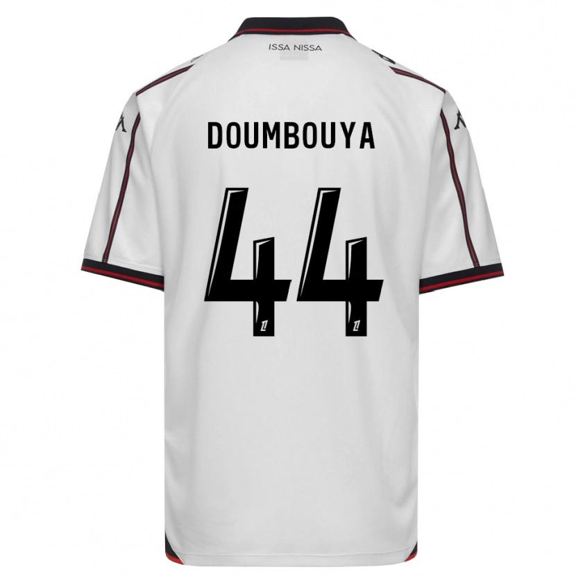 Danxen Herren Amidou Doumbouya #44 Schwarz Weiß Auswärtstrikot Trikot 2026/27 T-Shirt Schweiz