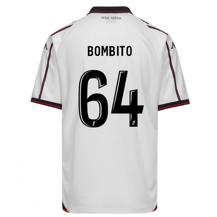 Danxen Herren Moïse Bombito #64 Schwarz Weiß Auswärtstrikot Trikot 2026/27 T-Shirt Schweiz