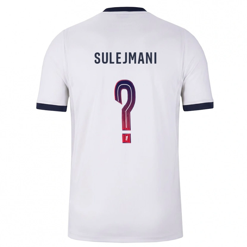 Danxen Herren Lora Sulejmani #0 Weiß Schwarz Rot Auswärtstrikot Trikot 2026/27 T-Shirt Schweiz