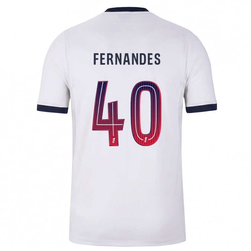 Danxen Herren Alyssa Fernandes #40 Weiß Schwarz Rot Auswärtstrikot Trikot 2026/27 T-Shirt Schweiz