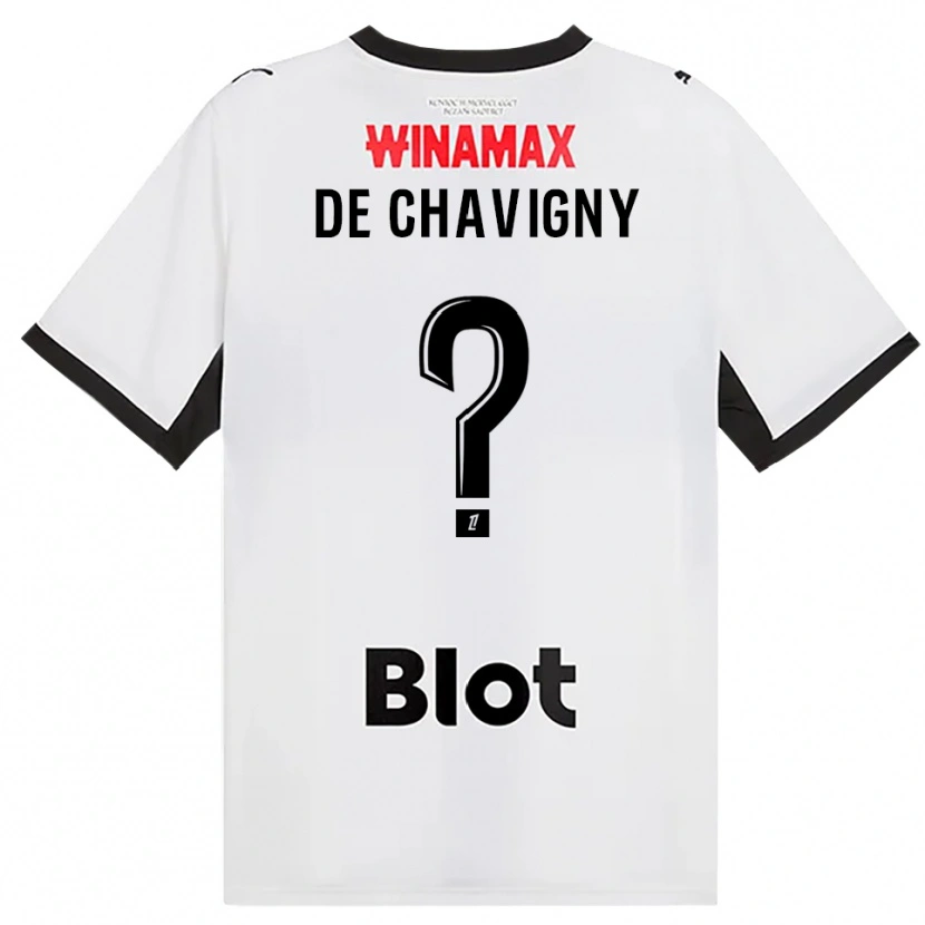 Danxen Herren Melric De Chavigny #0 Schwarz Weiß Rot Auswärtstrikot Trikot 2026/27 T-Shirt Schweiz