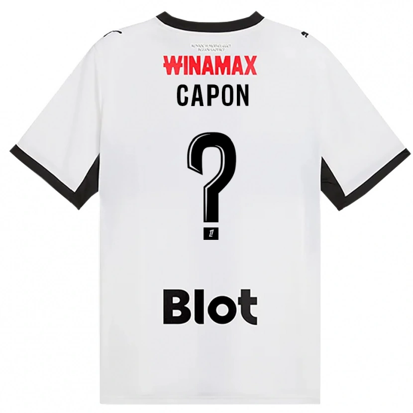 Danxen Herren José Capon #0 Schwarz Weiß Rot Auswärtstrikot Trikot 2026/27 T-Shirt Schweiz