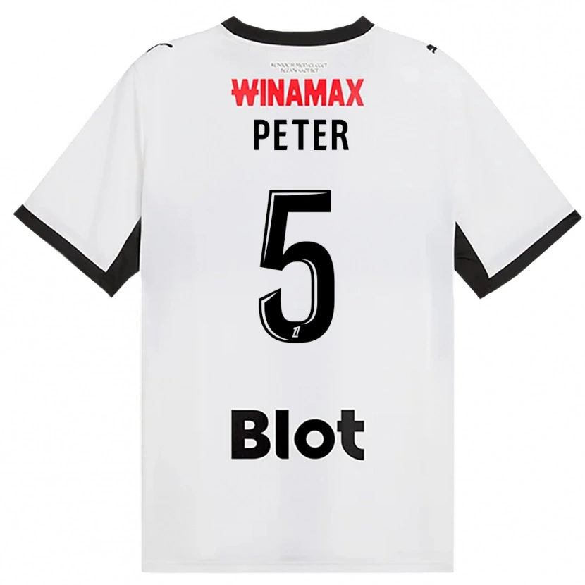 Danxen Herren Joseph Peter #5 Schwarz Weiß Rot Auswärtstrikot Trikot 2026/27 T-Shirt Schweiz