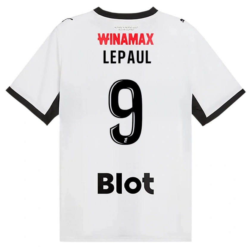 Danxen Herren Estéban Lepaul #9 Schwarz Weiß Rot Auswärtstrikot Trikot 2026/27 T-Shirt Schweiz
