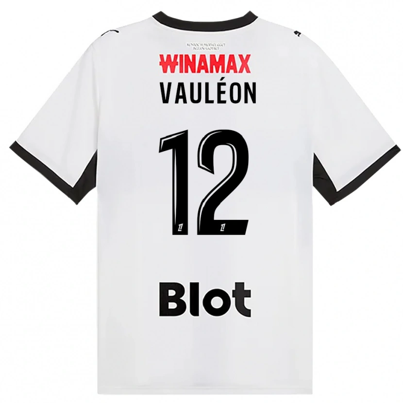 Danxen Herren Antoine Vauléon #12 Schwarz Weiß Rot Auswärtstrikot Trikot 2026/27 T-Shirt Schweiz