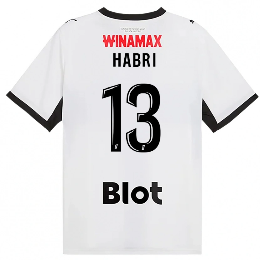 Danxen Herren Issa Habri #13 Schwarz Weiß Rot Auswärtstrikot Trikot 2026/27 T-Shirt Schweiz