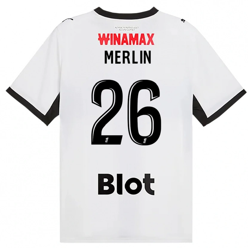 Danxen Herren Quentin Merlin #26 Schwarz Weiß Rot Auswärtstrikot Trikot 2026/27 T-Shirt Schweiz