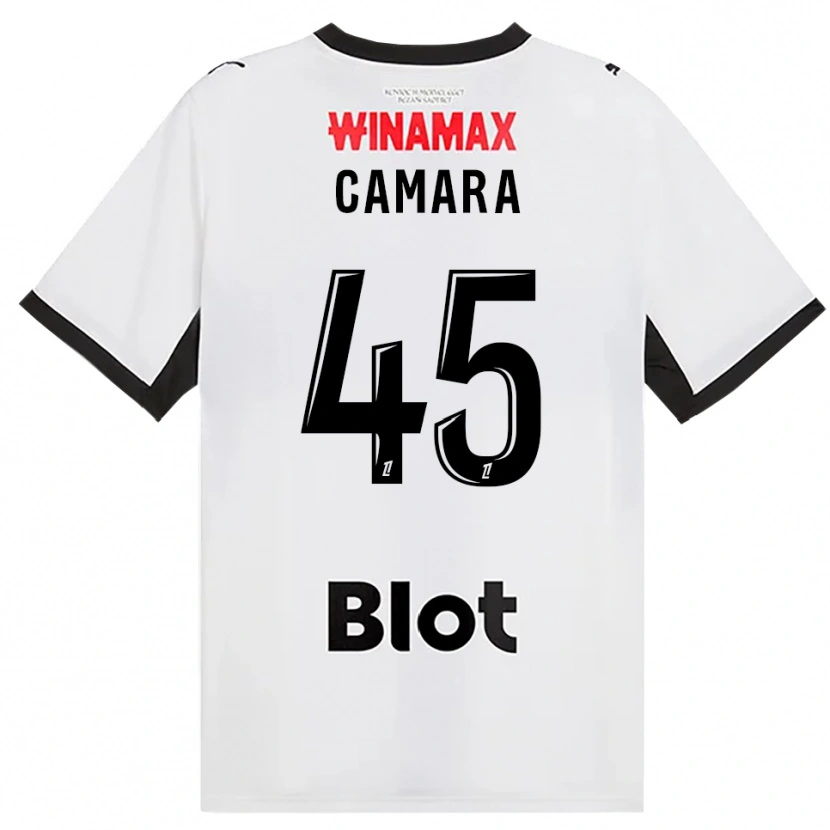 Danxen Herren Mahdi Camara #45 Schwarz Weiß Rot Auswärtstrikot Trikot 2026/27 T-Shirt Schweiz