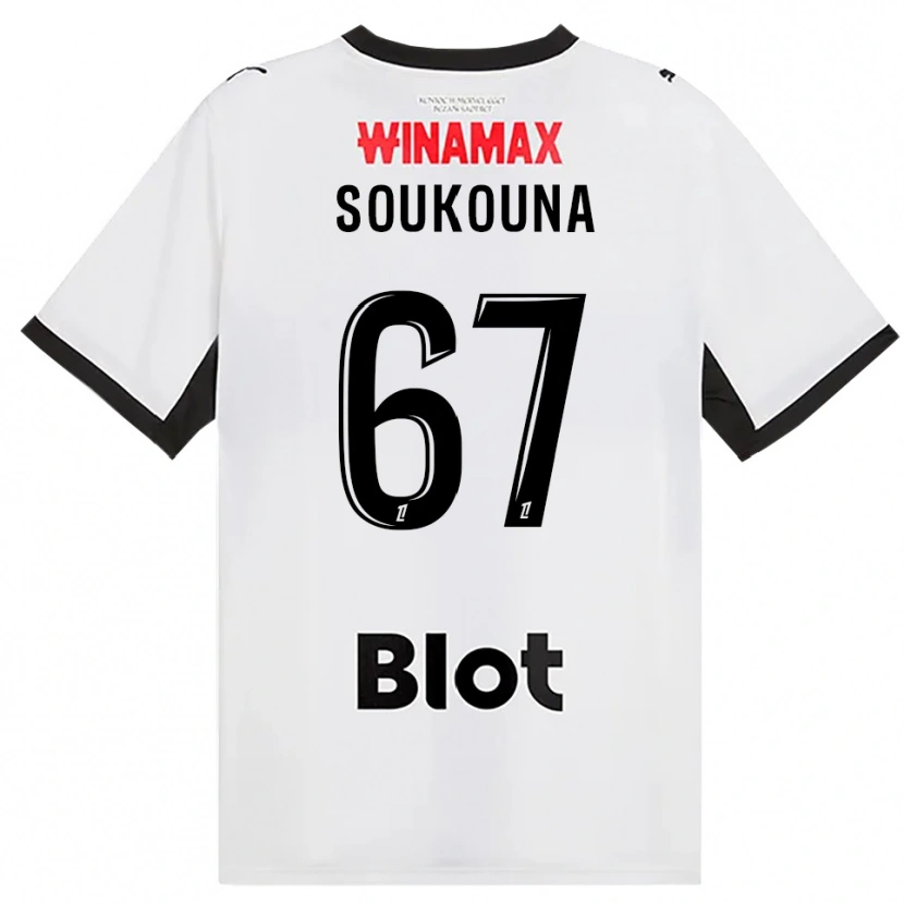 Danxen Herren Isiaka Soukouna #67 Schwarz Weiß Rot Auswärtstrikot Trikot 2026/27 T-Shirt Schweiz
