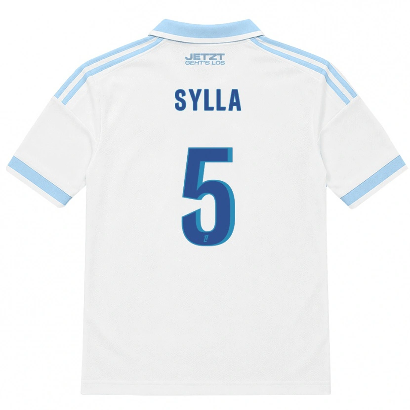 Danxen Herren Abakar Sylla #5 Hellblau Weiß Rot Auswärtstrikot Trikot 2026/27 T-Shirt Schweiz