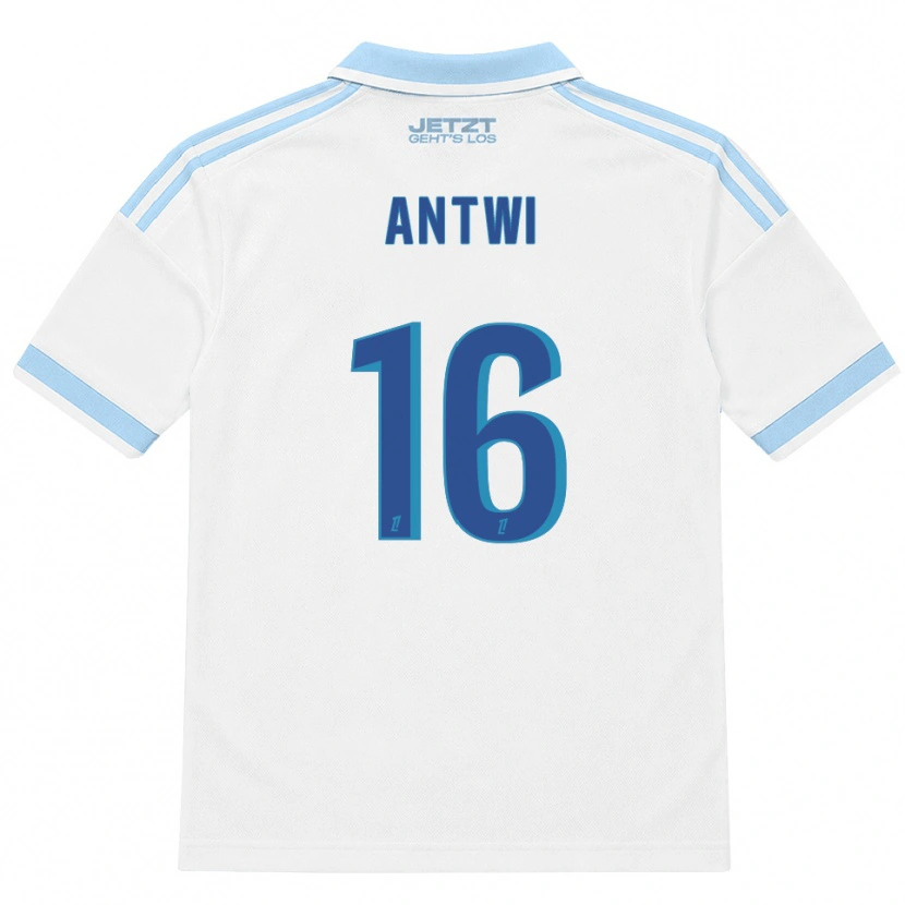 Danxen Herren Genesis Antwi #16 Hellblau Weiß Rot Auswärtstrikot Trikot 2026/27 T-Shirt Schweiz