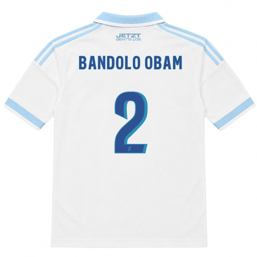 Danxen Herren Randy Bandolo Obam #2 Hellblau Weiß Rot Auswärtstrikot Trikot 2026/27 T-Shirt Schweiz