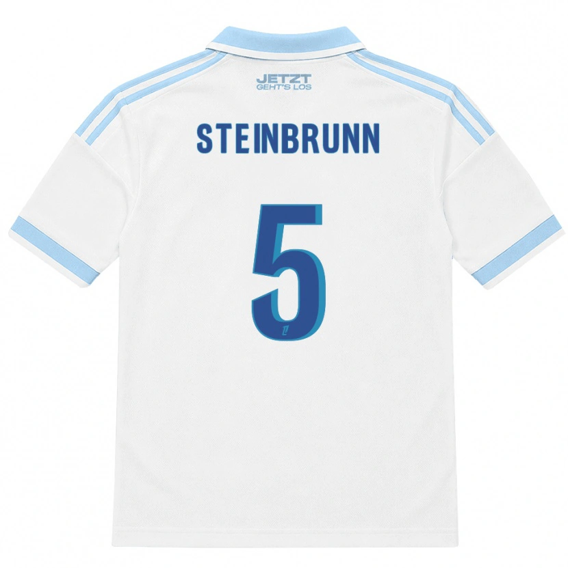 Danxen Herren Théo Steinbrunn #5 Hellblau Weiß Rot Auswärtstrikot Trikot 2026/27 T-Shirt Schweiz