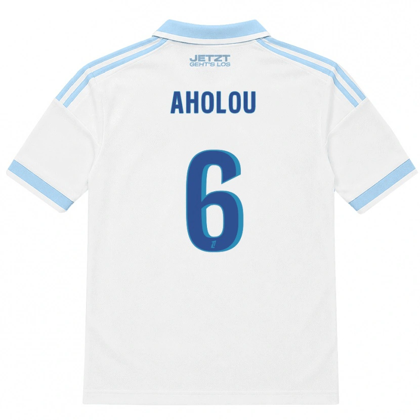 Danxen Herren Jean-Eudes Aholou #6 Hellblau Weiß Rot Auswärtstrikot Trikot 2026/27 T-Shirt Schweiz