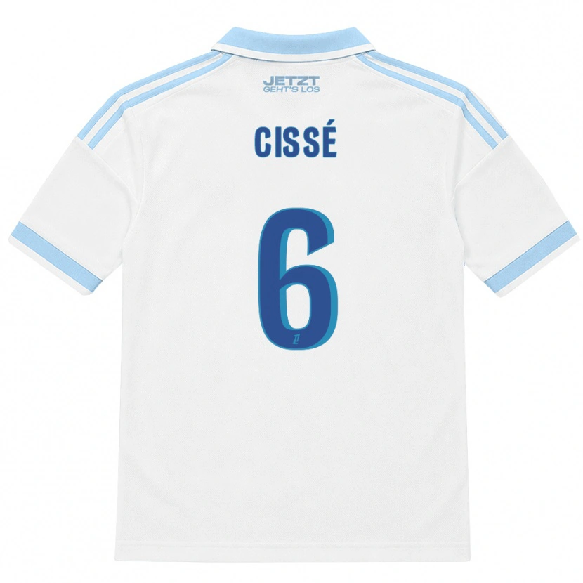 Danxen Herren Amadou Cissé #6 Hellblau Weiß Rot Auswärtstrikot Trikot 2026/27 T-Shirt Schweiz