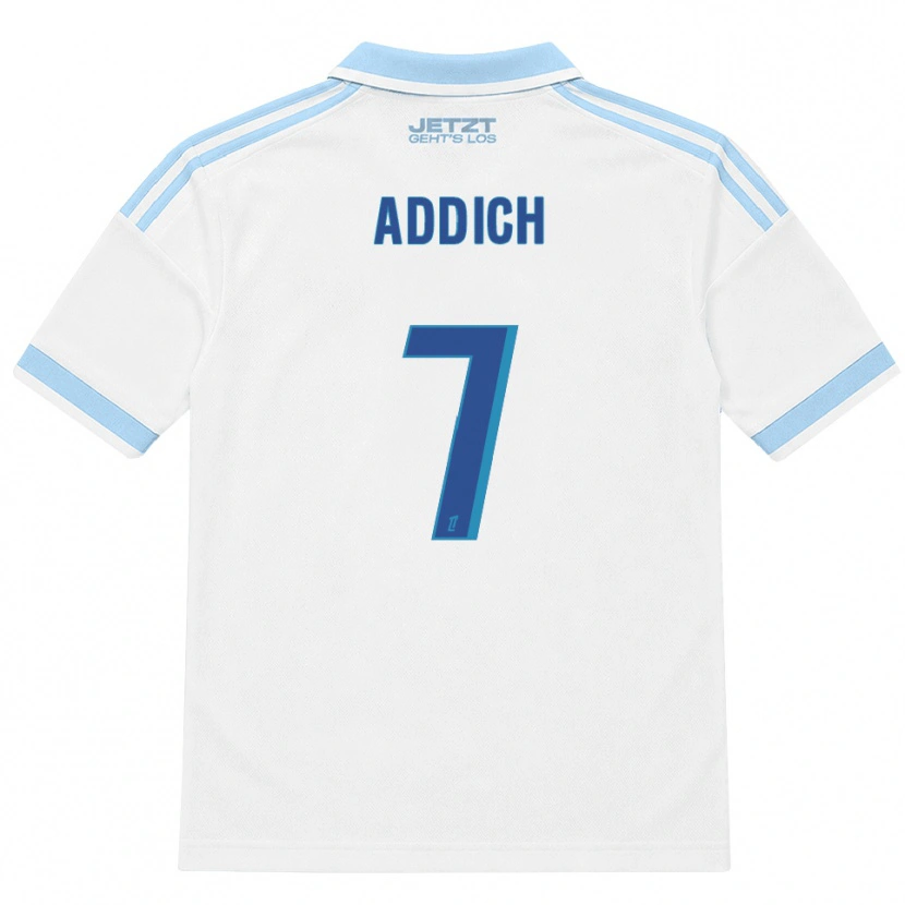 Danxen Herren Yanis Addich #7 Hellblau Weiß Rot Auswärtstrikot Trikot 2026/27 T-Shirt Schweiz