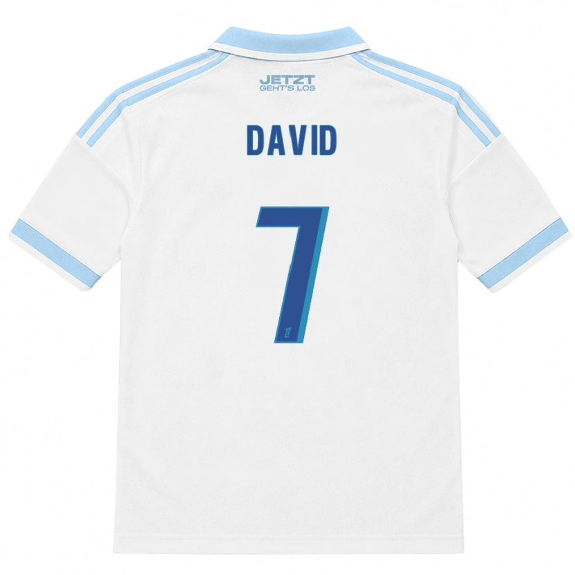 Danxen Herren David #7 Hellblau Weiß Rot Auswärtstrikot Trikot 2026/27 T-Shirt Schweiz