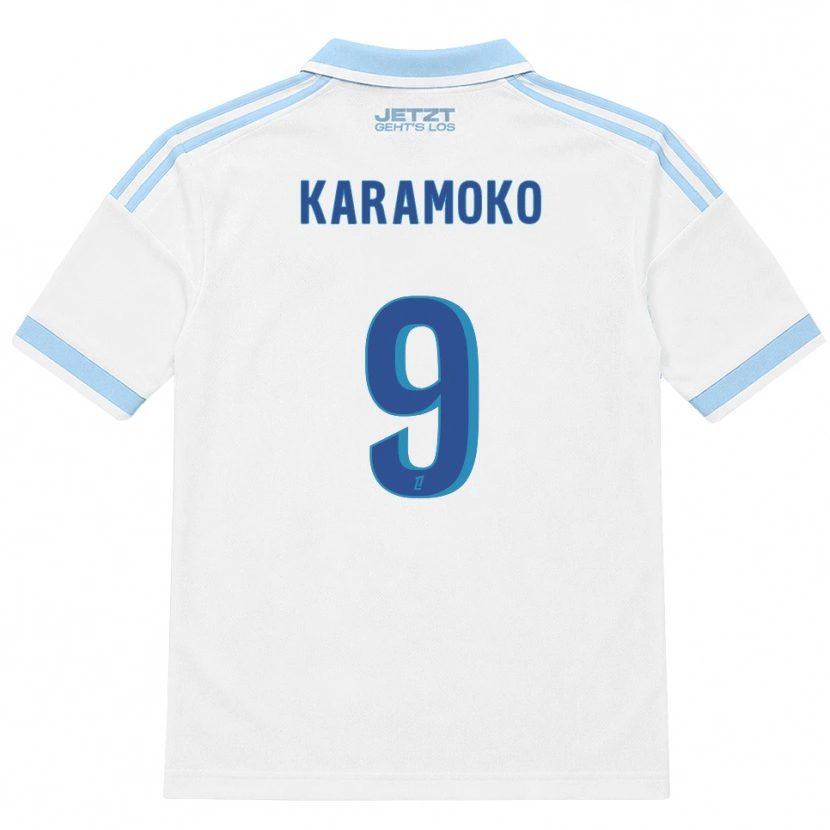 Danxen Herren Isaac Karamoko #9 Hellblau Weiß Rot Auswärtstrikot Trikot 2026/27 T-Shirt Schweiz
