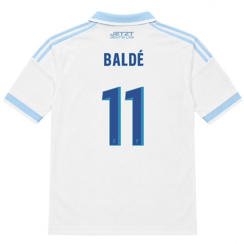 Danxen Herren Fatoumata Baldé #11 Hellblau Weiß Rot Auswärtstrikot Trikot 2026/27 T-Shirt Schweiz
