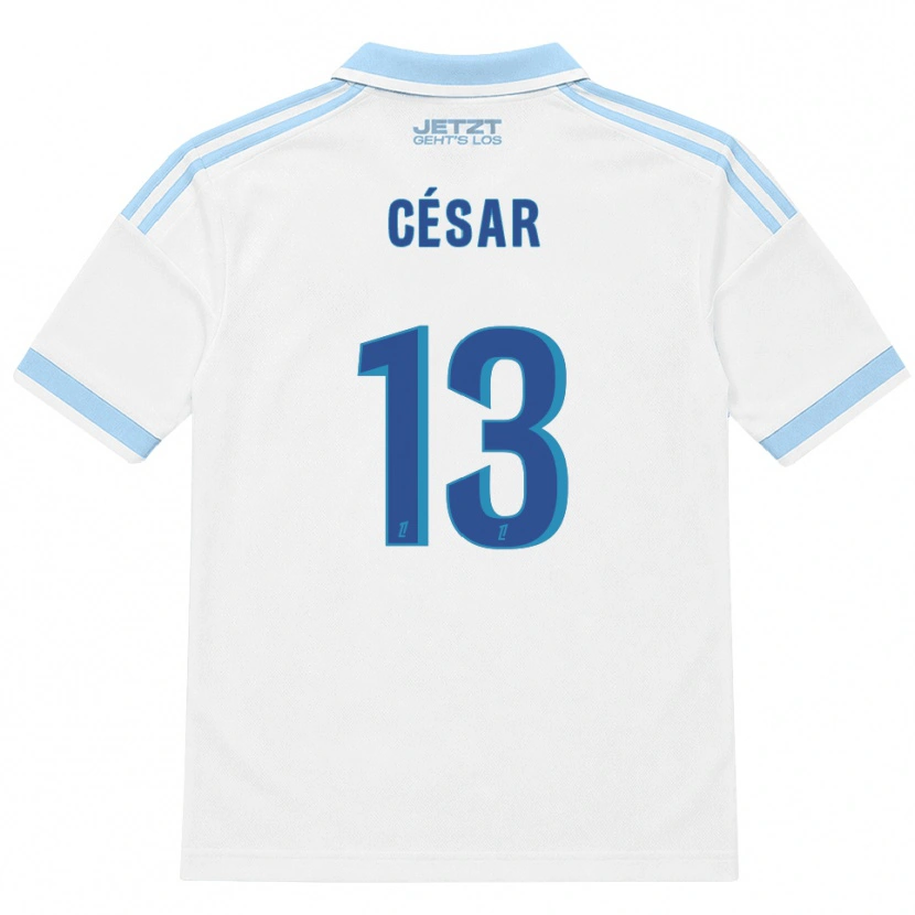 Danxen Herren Julbert César #13 Hellblau Weiß Rot Auswärtstrikot Trikot 2026/27 T-Shirt Schweiz