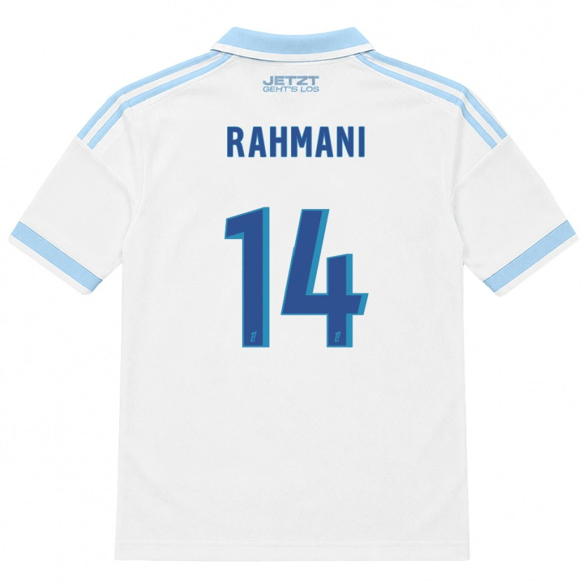 Danxen Herren Nessim Rahmani #14 Hellblau Weiß Rot Auswärtstrikot Trikot 2026/27 T-Shirt Schweiz