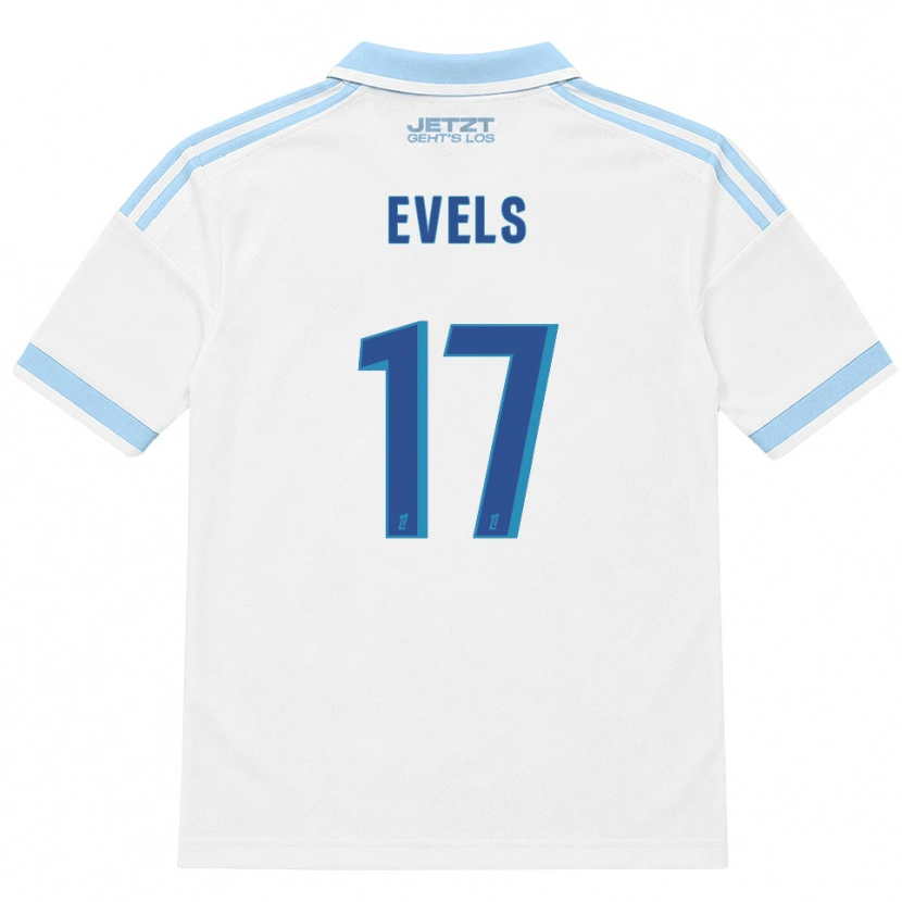 Danxen Herren Emily Evels #17 Hellblau Weiß Rot Auswärtstrikot Trikot 2026/27 T-Shirt Schweiz