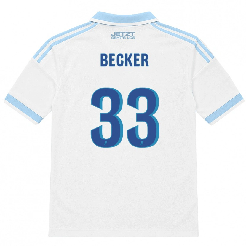 Danxen Herren Yoann Becker #33 Hellblau Weiß Rot Auswärtstrikot Trikot 2026/27 T-Shirt Schweiz