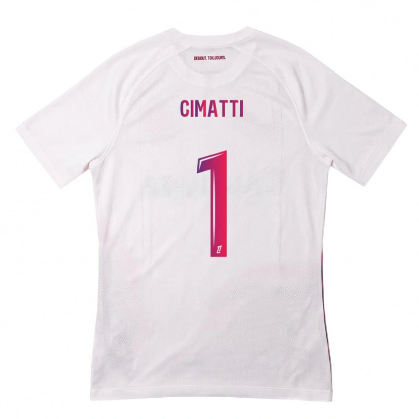 Danxen Herren Marie Cimatti #1 Weiß Pink Lila Auswärtstrikot Trikot 2026/27 T-Shirt Schweiz