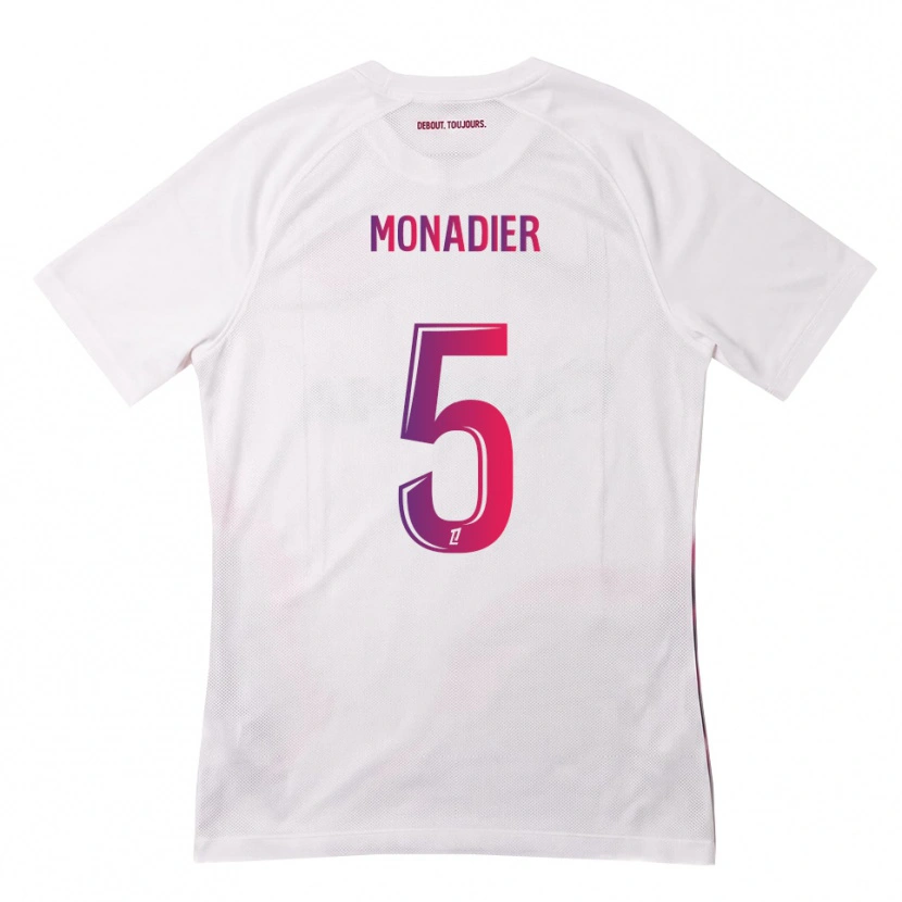 Danxen Herren Pauline Monadier #5 Weiß Pink Lila Auswärtstrikot Trikot 2026/27 T-Shirt Schweiz