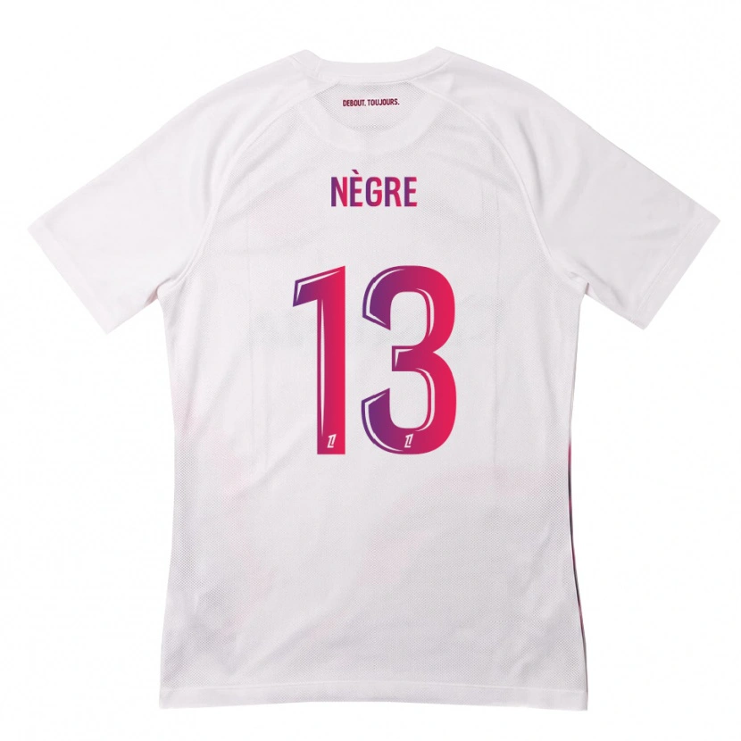 Danxen Herren Thibo Nègre #13 Weiß Pink Lila Auswärtstrikot Trikot 2026/27 T-Shirt Schweiz