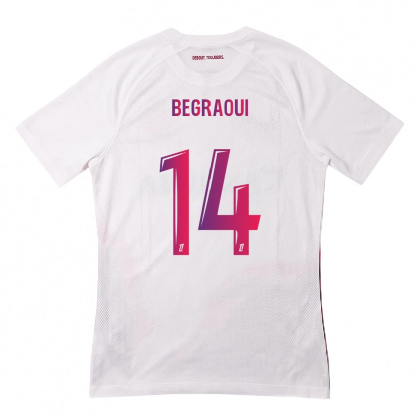 Danxen Herren Yanis Begraoui #14 Weiß Pink Lila Auswärtstrikot Trikot 2026/27 T-Shirt Schweiz