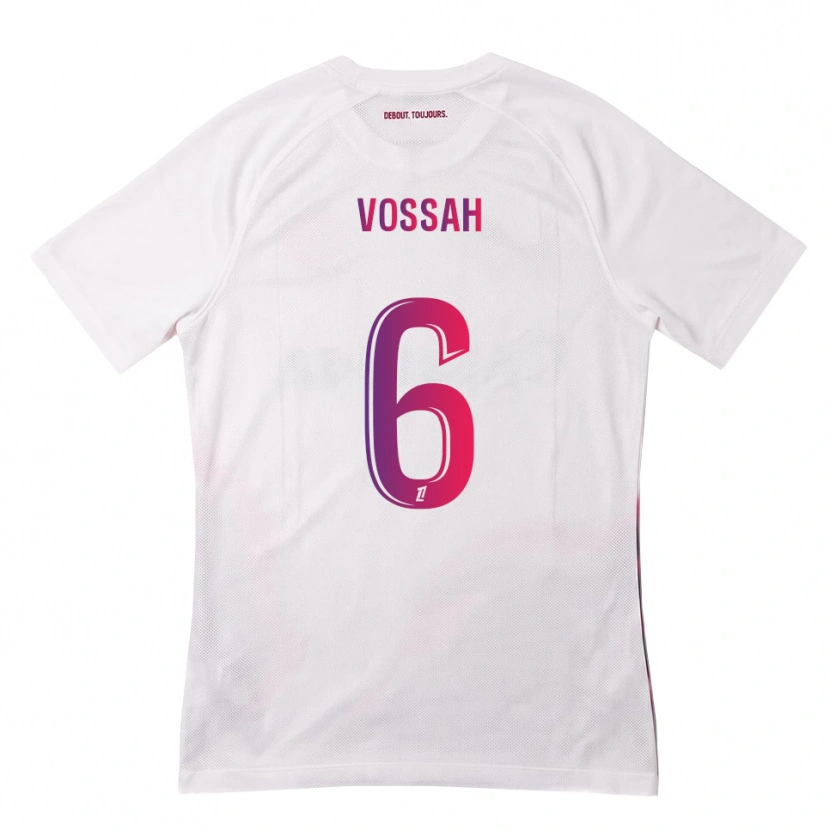 Danxen Herren Alexis Vossah #6 Weiß Pink Lila Auswärtstrikot Trikot 2026/27 T-Shirt Schweiz