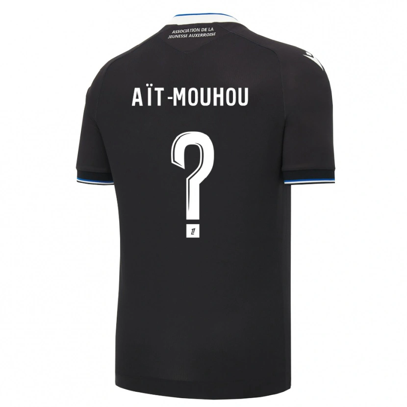 Danxen Herren Chaïma Aït-Mouhou #0 Schwarz Blau Weiß Auswärtstrikot Trikot 2026/27 T-Shirt Schweiz