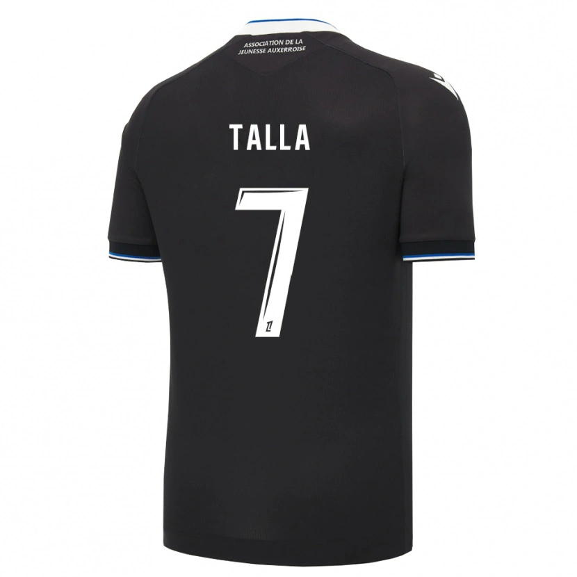 Danxen Herren Housny Talla #7 Schwarz Blau Weiß Auswärtstrikot Trikot 2026/27 T-Shirt Schweiz