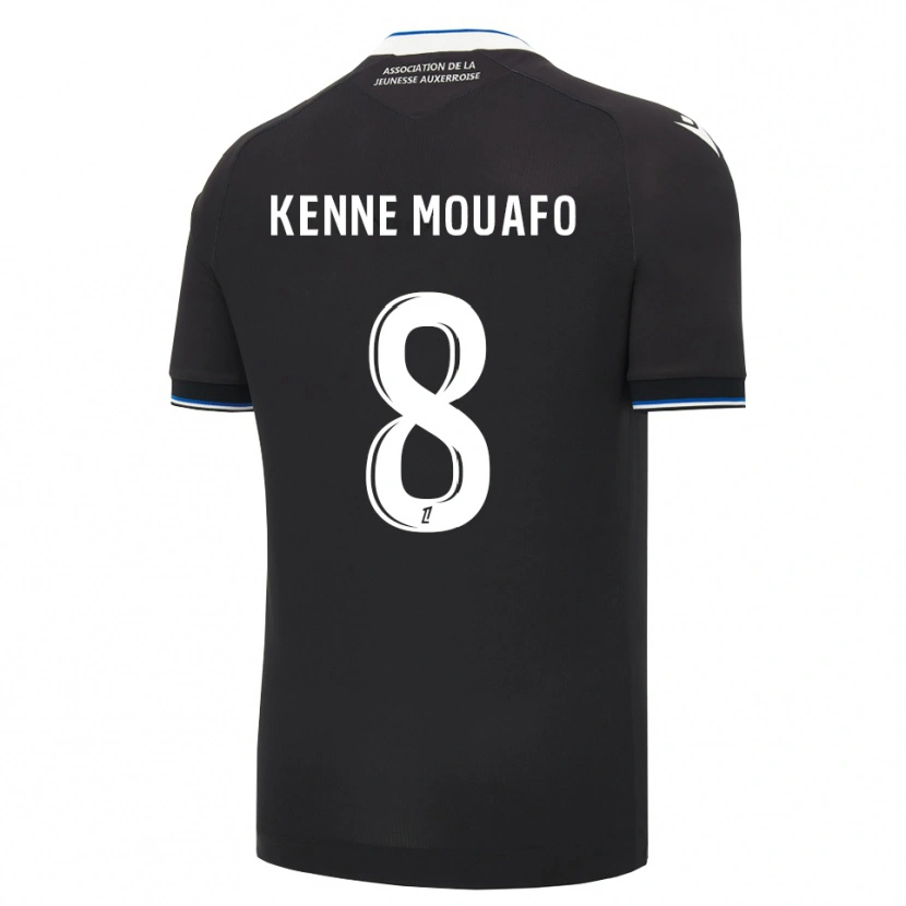 Danxen Herren Kilyan Kenne Mouafo #8 Schwarz Blau Weiß Auswärtstrikot Trikot 2026/27 T-Shirt Schweiz