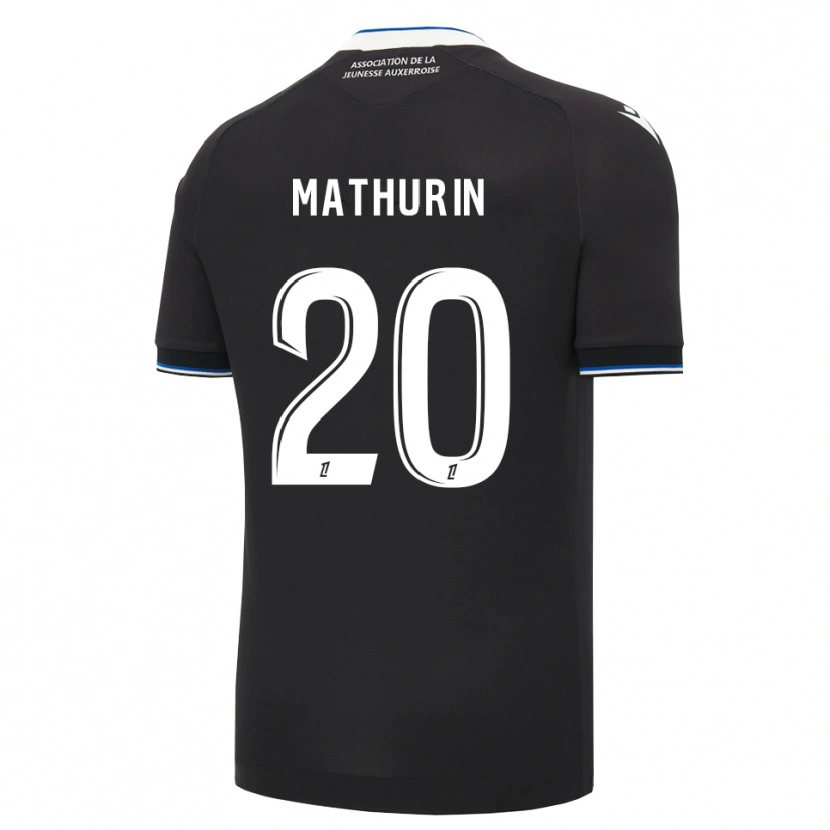 Danxen Herren Anis Mathurin #20 Schwarz Blau Weiß Auswärtstrikot Trikot 2026/27 T-Shirt Schweiz