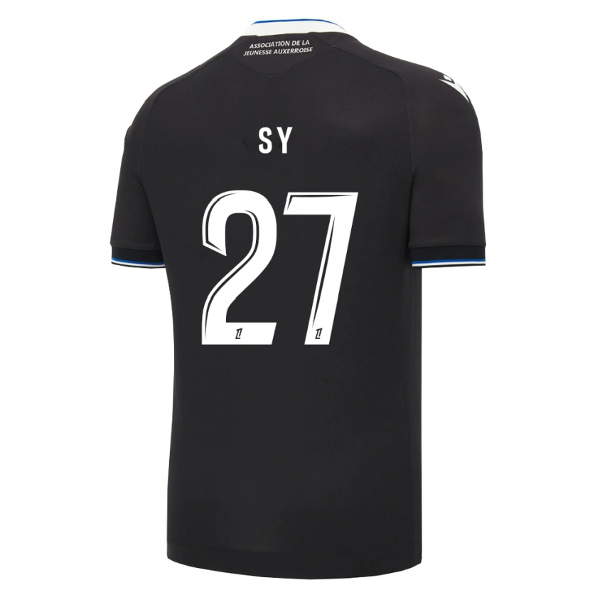 Danxen Herren Lamine Sy #27 Schwarz Blau Weiß Auswärtstrikot Trikot 2026/27 T-Shirt Schweiz