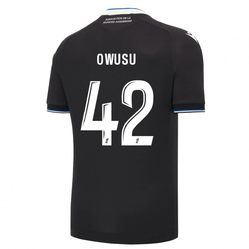 Danxen Herren Elisha Owusu #42 Schwarz Blau Weiß Auswärtstrikot Trikot 2026/27 T-Shirt Schweiz