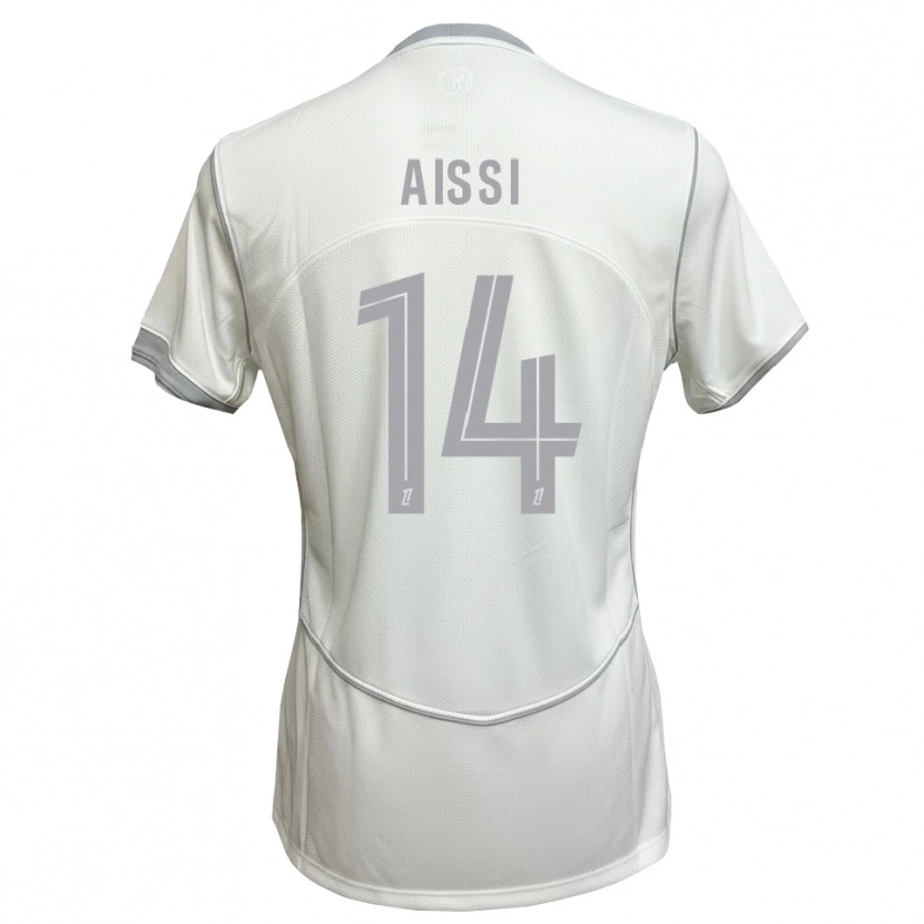 Danxen Herren Kylian Aissi #14 Weiß Grau Auswärtstrikot Trikot 2026/27 T-Shirt Schweiz