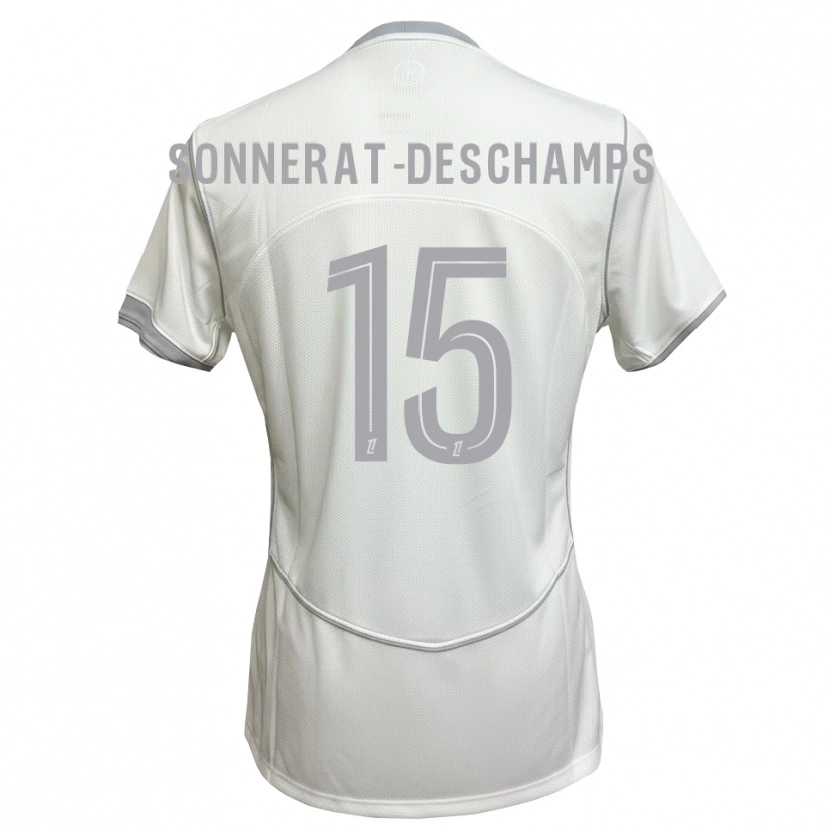 Danxen Herren Nattio Sonnerat #15 Weiß Grau Auswärtstrikot Trikot 2026/27 T-Shirt Schweiz