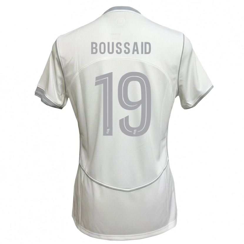 Danxen Herren Willsem Boussaid #19 Weiß Grau Auswärtstrikot Trikot 2026/27 T-Shirt Schweiz