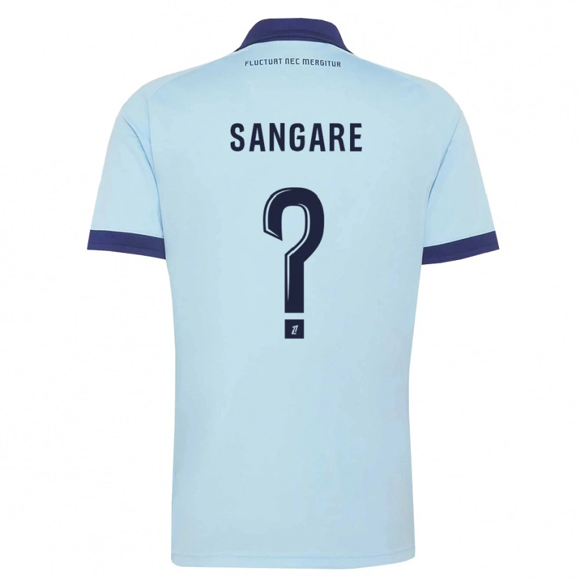 Danxen Herren Hawa Sangare #0 Kornblumenblau Schwarz Auswärtstrikot Trikot 2026/27 T-Shirt Schweiz