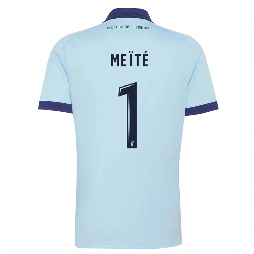 Danxen Herren Ibrahim Meïté #1 Kornblumenblau Schwarz Auswärtstrikot Trikot 2026/27 T-Shirt Schweiz
