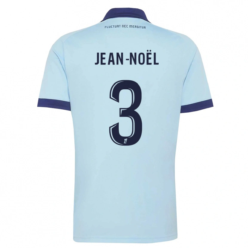 Danxen Herren Jahly Jean-Noël #3 Kornblumenblau Schwarz Auswärtstrikot Trikot 2026/27 T-Shirt Schweiz