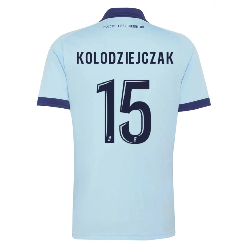 Danxen Herren Timothée Kolodziejczak #15 Kornblumenblau Schwarz Auswärtstrikot Trikot 2026/27 T-Shirt Schweiz