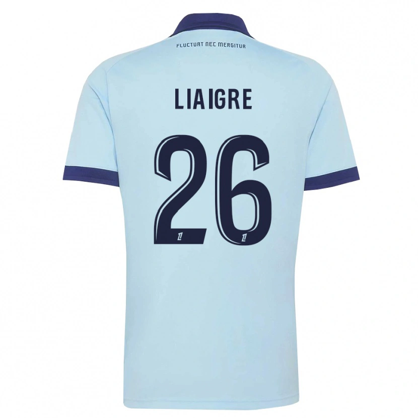 Danxen Herren Fiona Liaigre #26 Kornblumenblau Schwarz Auswärtstrikot Trikot 2026/27 T-Shirt Schweiz