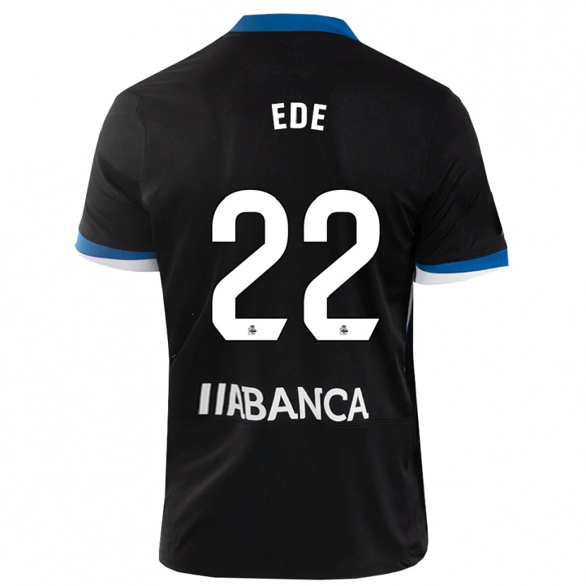 Danxen Herren Bright Ede #22 Schwarz Blau Weiß Auswärtstrikot Trikot 2026/27 T-Shirt Schweiz