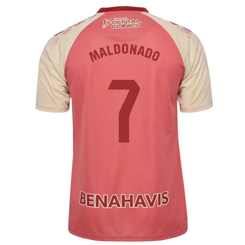 Danxen Herren Fran Maldonado #7 Hellrosa Rot Blau Auswärtstrikot Trikot 2026/27 T-Shirt Schweiz